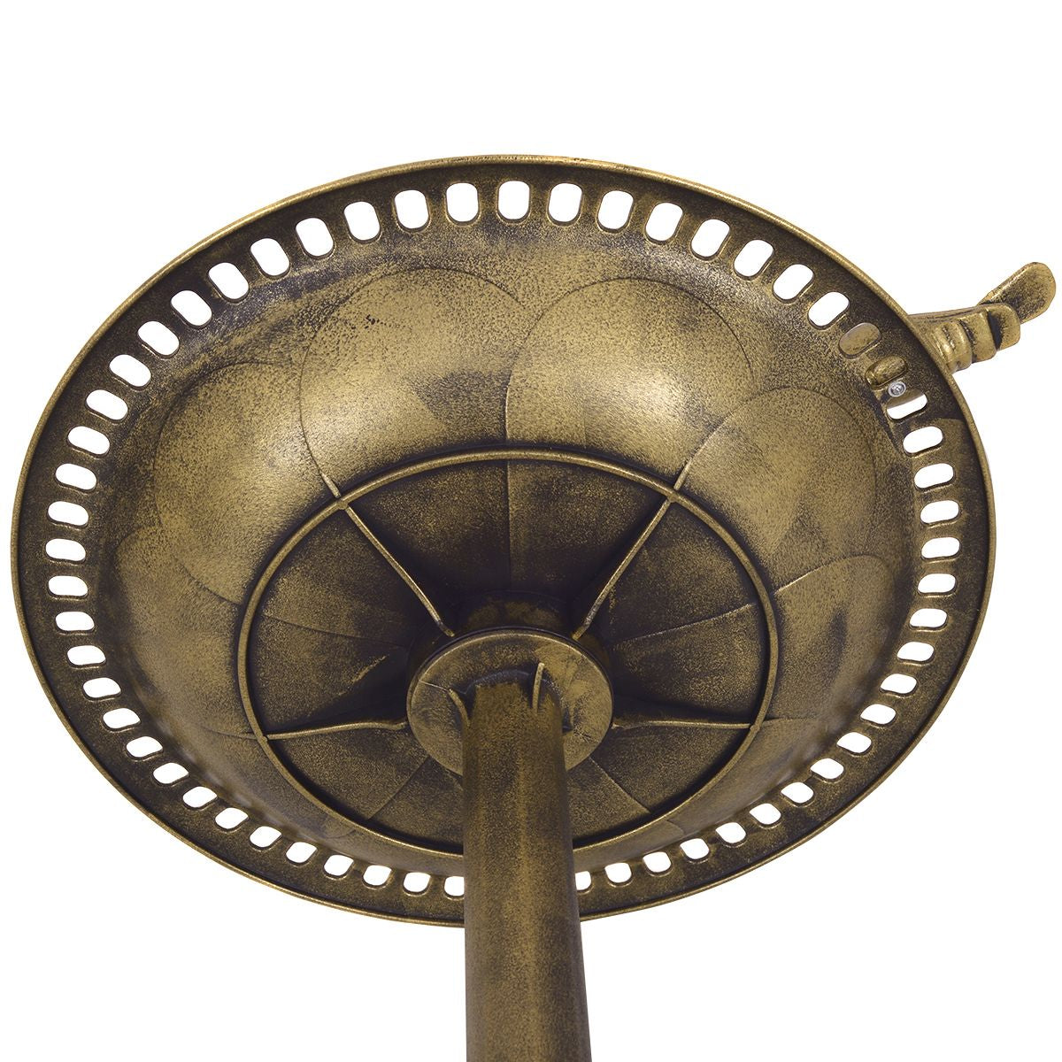 Vogelfutterstation Vogel Feeder Futterstation Vogelfutterspender Stand 50 X 76 Cm Bronze