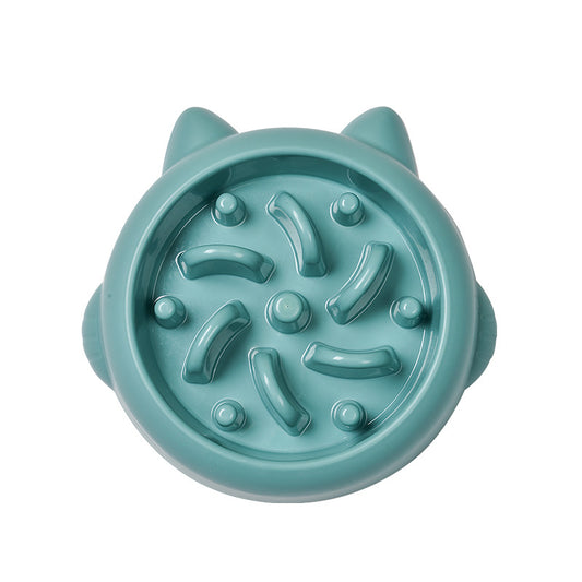 Anti-Choking Slow Feeder Bowl for Dogs & Cats