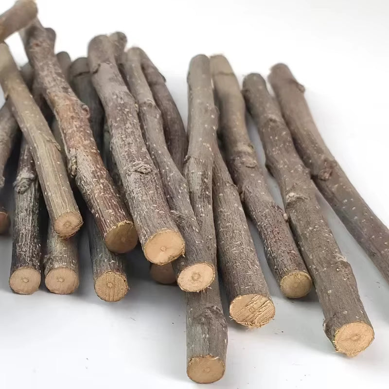 Professional Hamster Rabbit Teeth Grinding Apple Tree Stick Minerals Molar Stone Toys for Chinchilla Hamster Pettoys Accessories