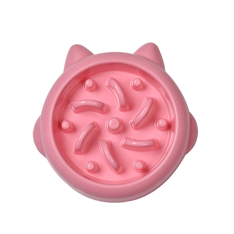 Anti-Choking Slow Feeder Bowl for Dogs & Cats
